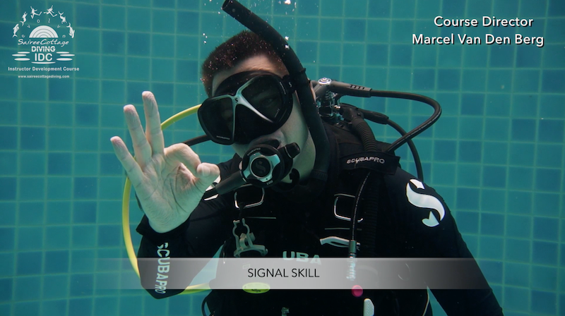 Scuba Diving Hand Signals