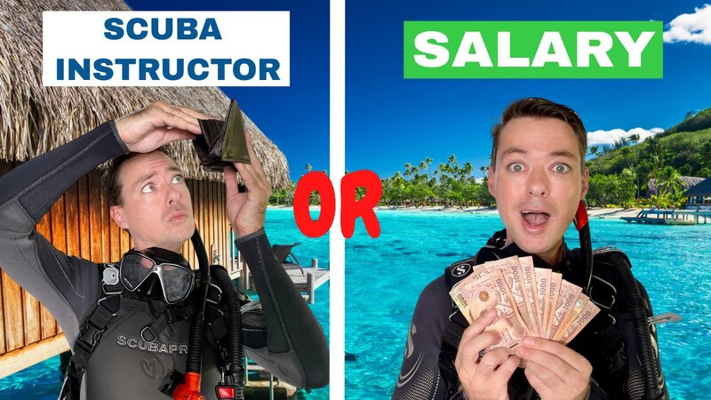 scuba diving instructor salary