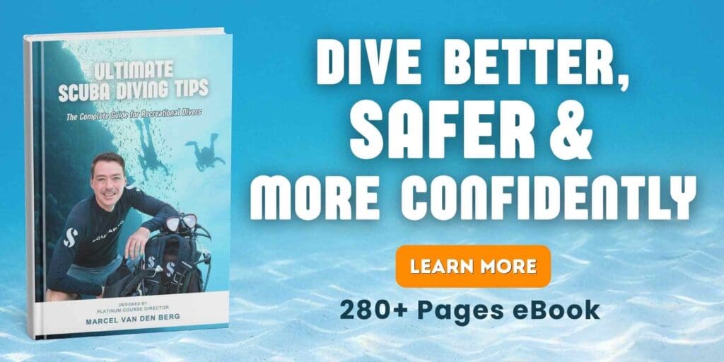 Ultimate Scuba Diving Tips eBook designed by Marcel van den Berg